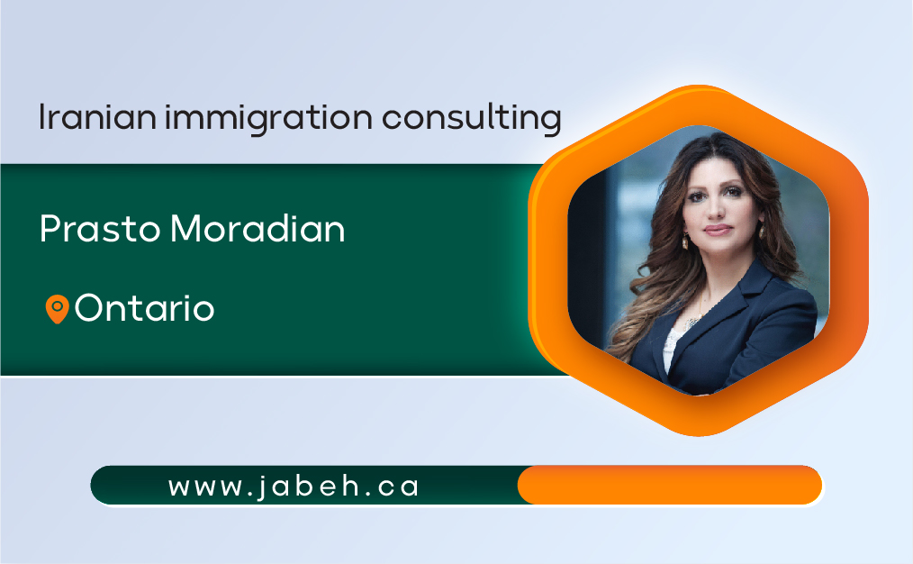 Irani immigration consultant Prasto Moradian in Ontario