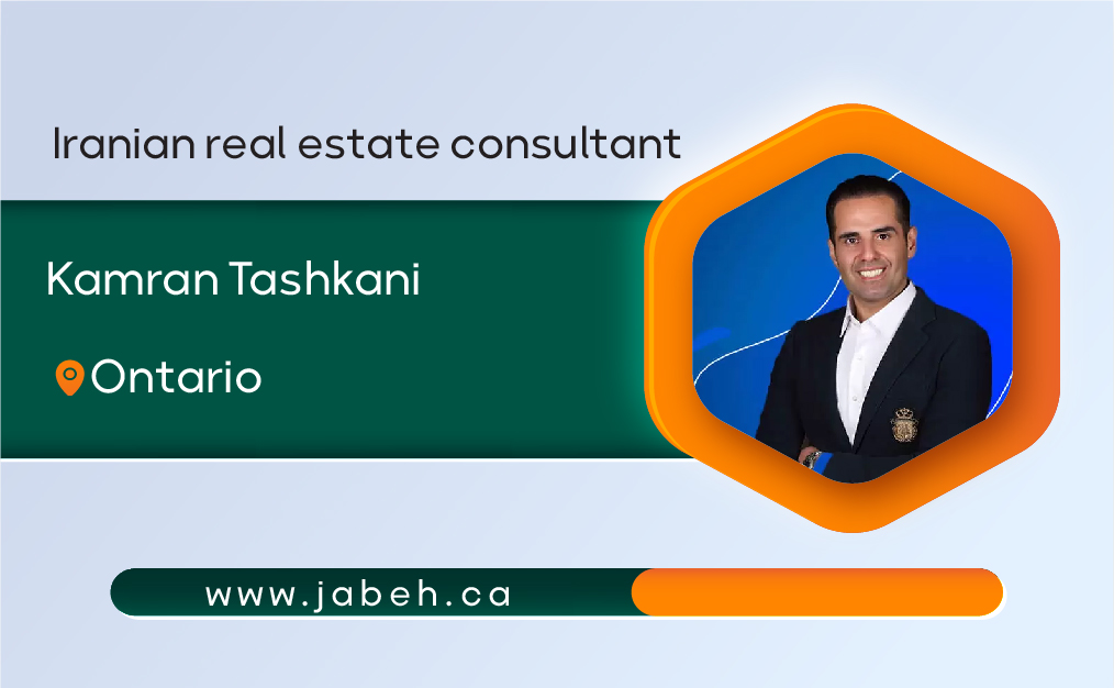 Irani real estate consultant Kamran Tashkhani in Ontario