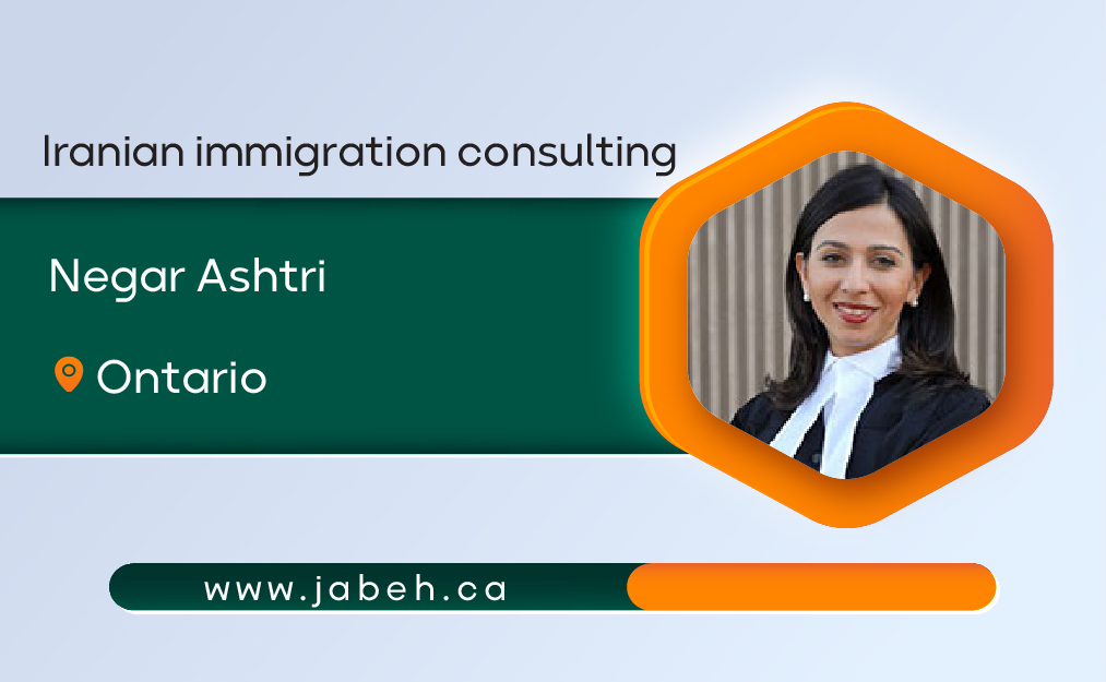 Irani immigration consultant Nagar Ashtari in Ontario