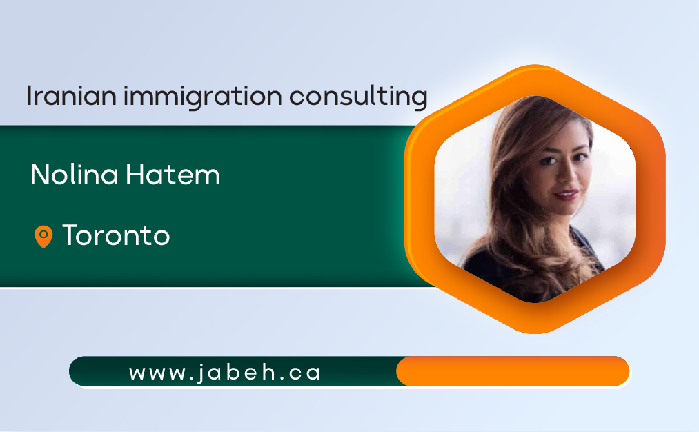 Iranian immigration consultant Nolina Hatem in Toronto
