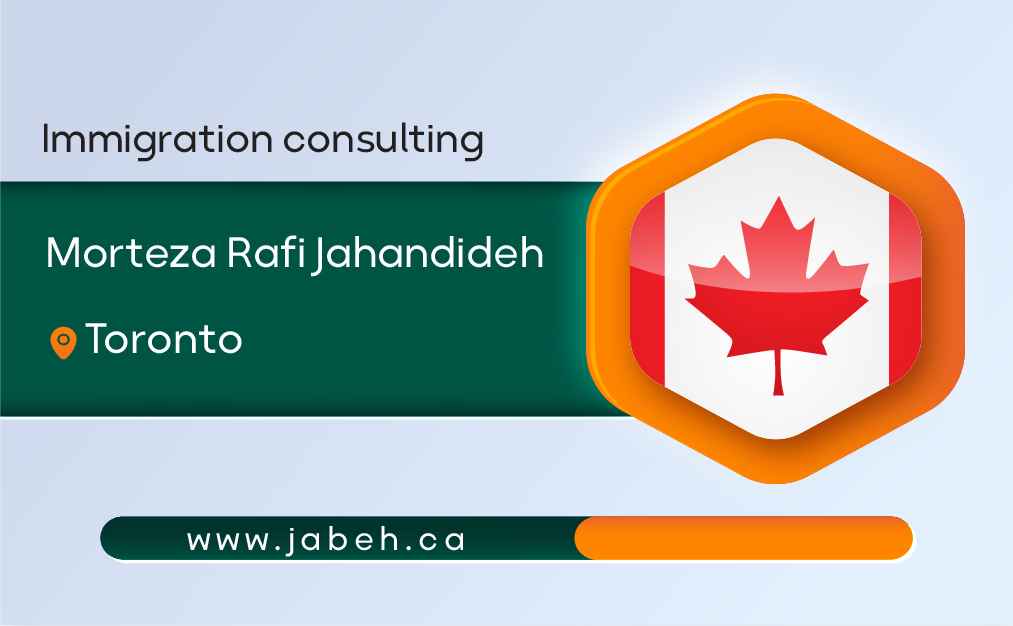 Immigration consultant Morteza Rafi Jahandideh in Toronto