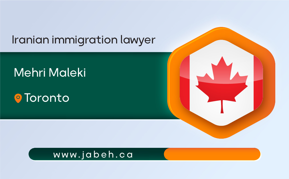 Iranian immigration lawyer Mehri Maleki in Toronto