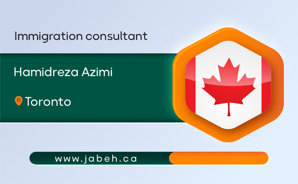 Immigration consultant Hamidreza Azimi in Toronto