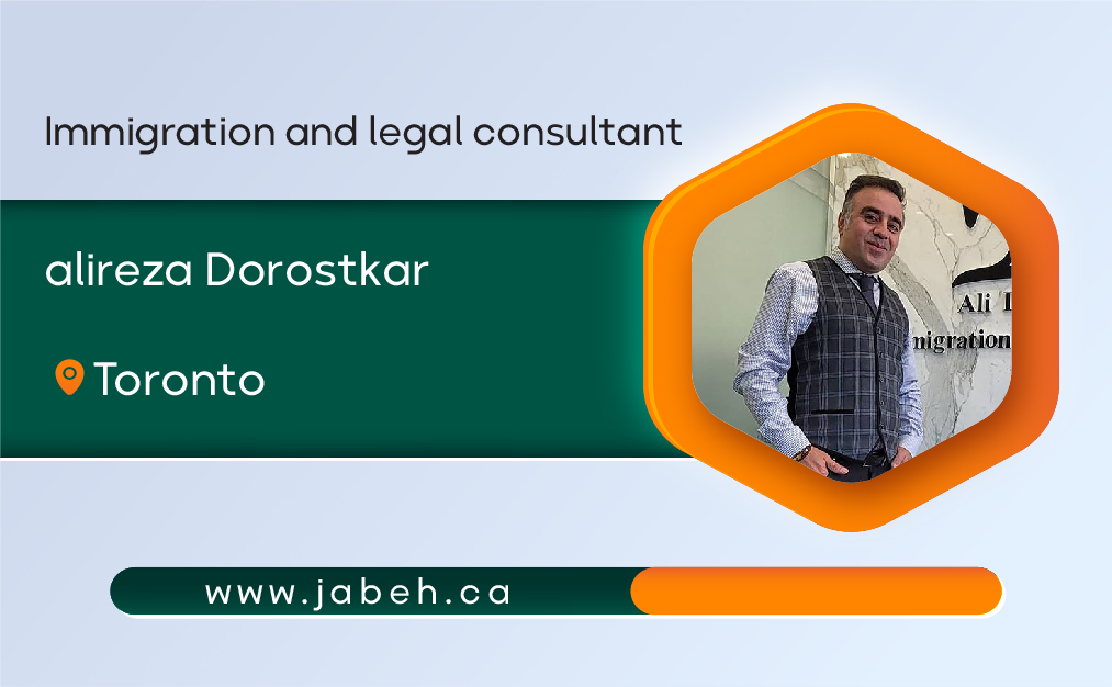 Immigration and legal consultant Alireza Darskar in Toronto