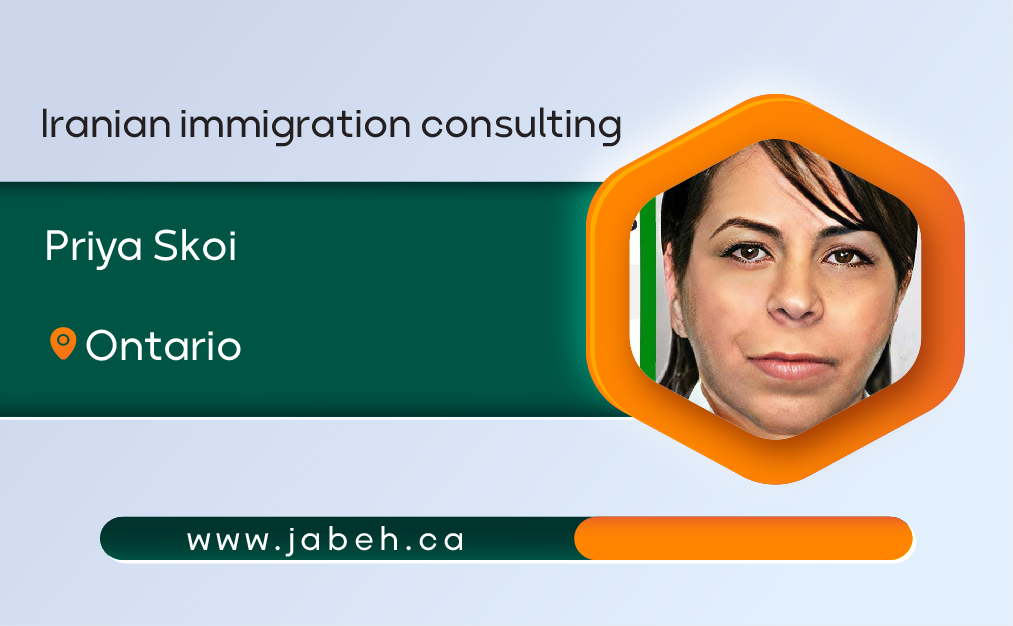 Iranian immigration consultant Priya Eskoui in Toronto