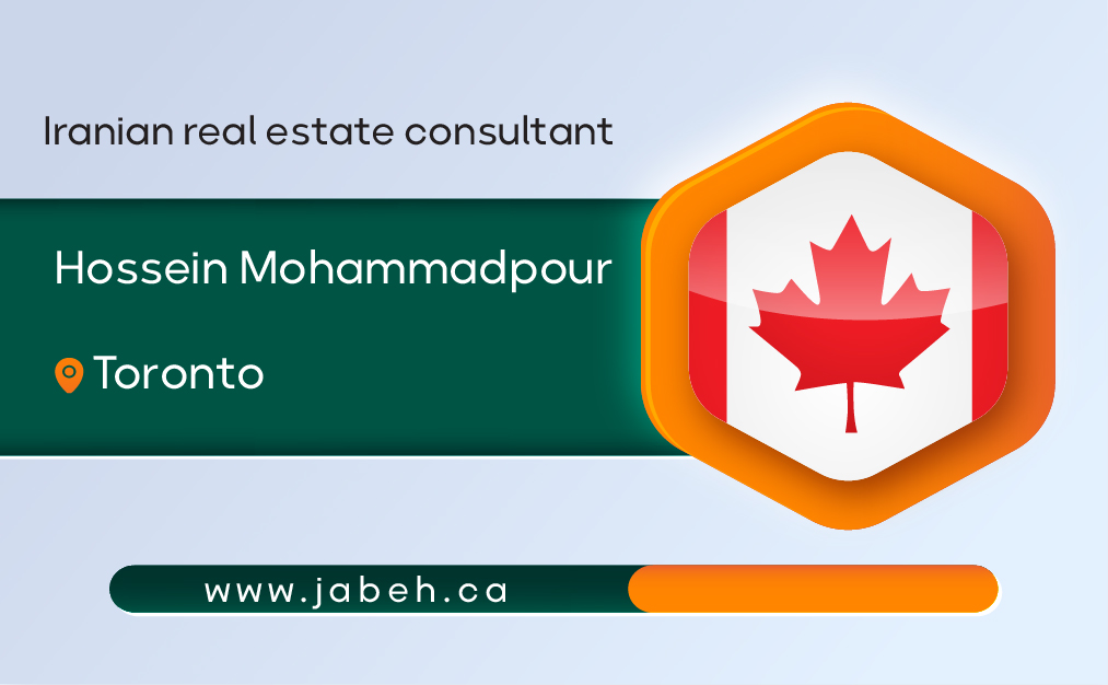 Iranian real estate consultant Hossein Mohammadpour in Toronto