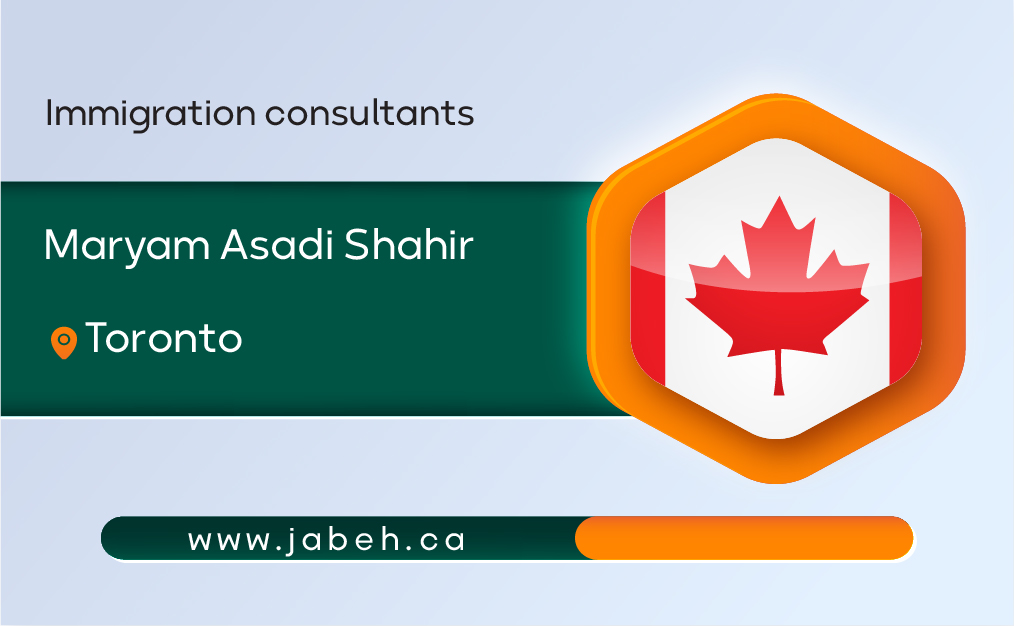 Immigration consultant Maryam Asadi Shahir in Toronto