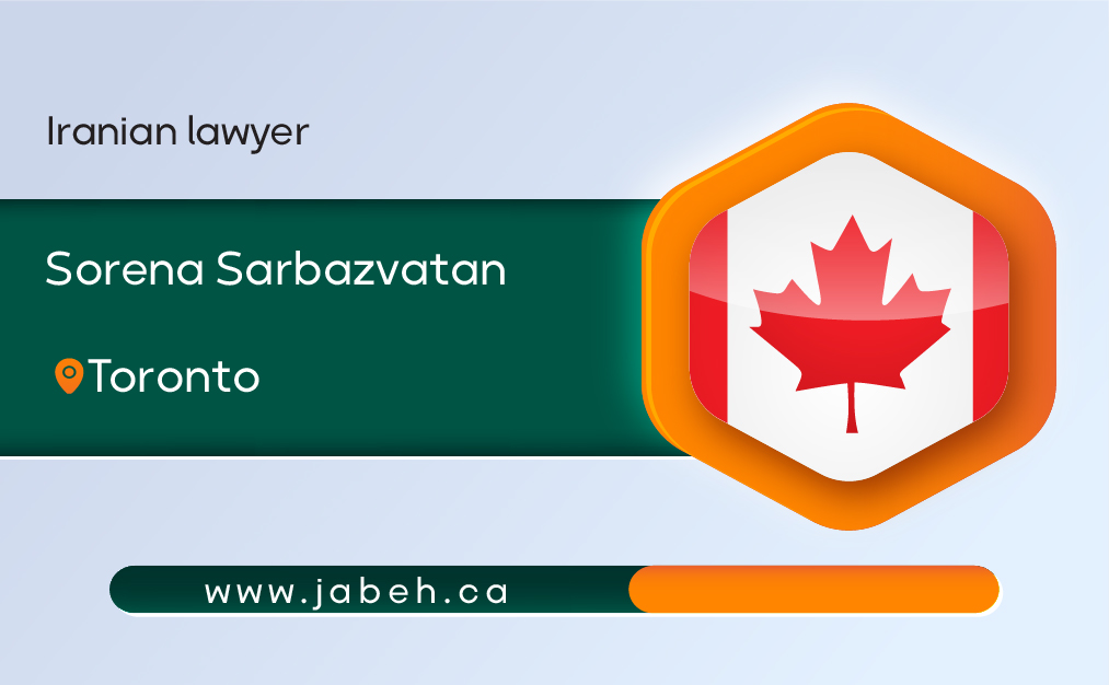 Iranian lawyer in Toronto Sorena Sarbazvatan