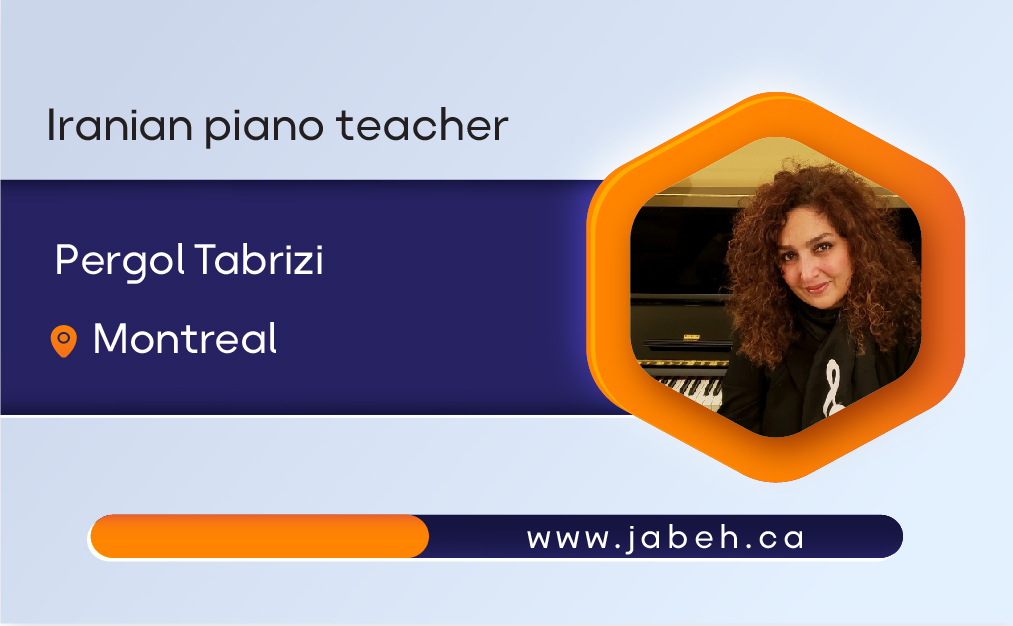 Piano teacher Pargol Tabrizi in Montreal