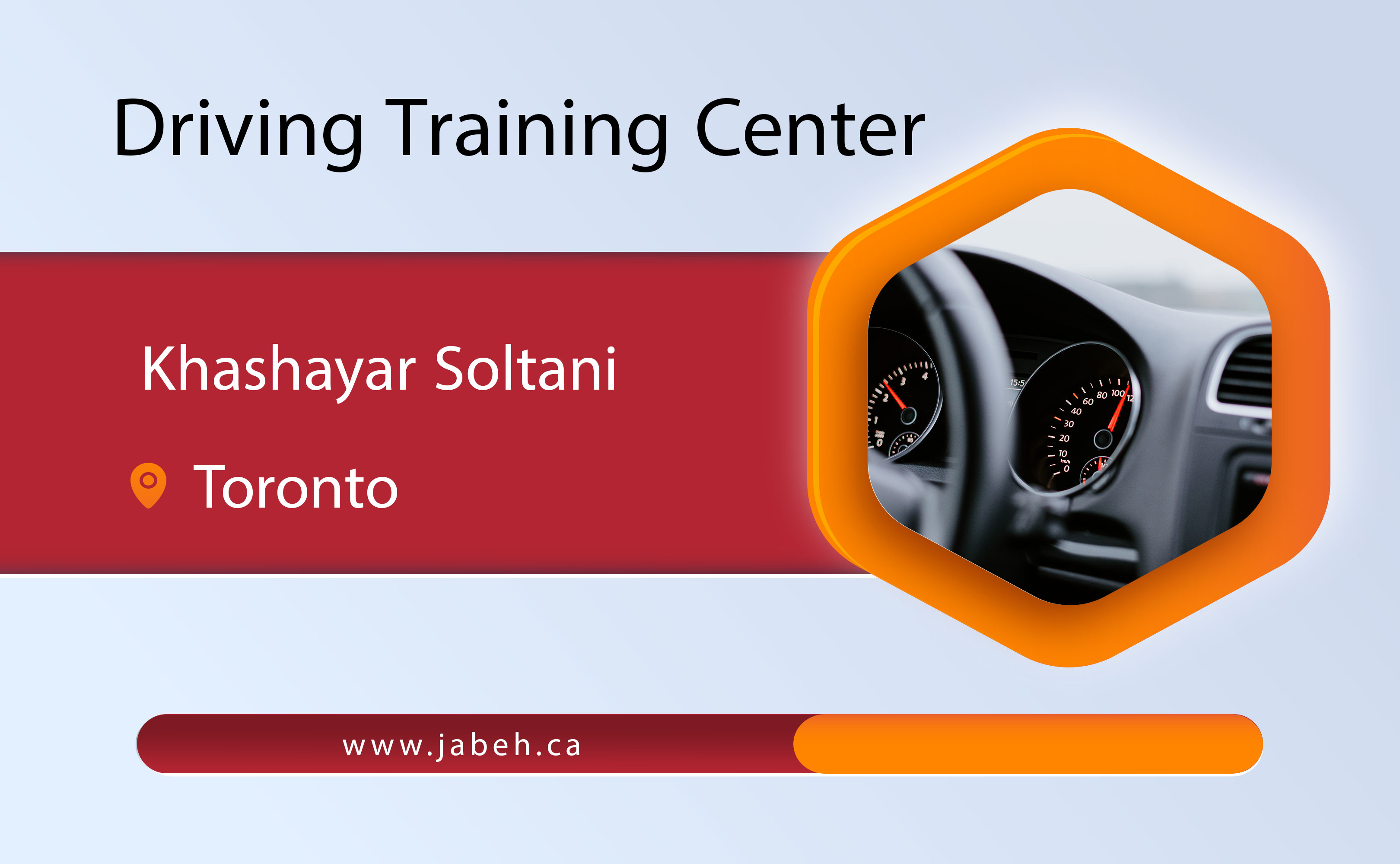 Khasyar Soltani driving lessons in Toronto