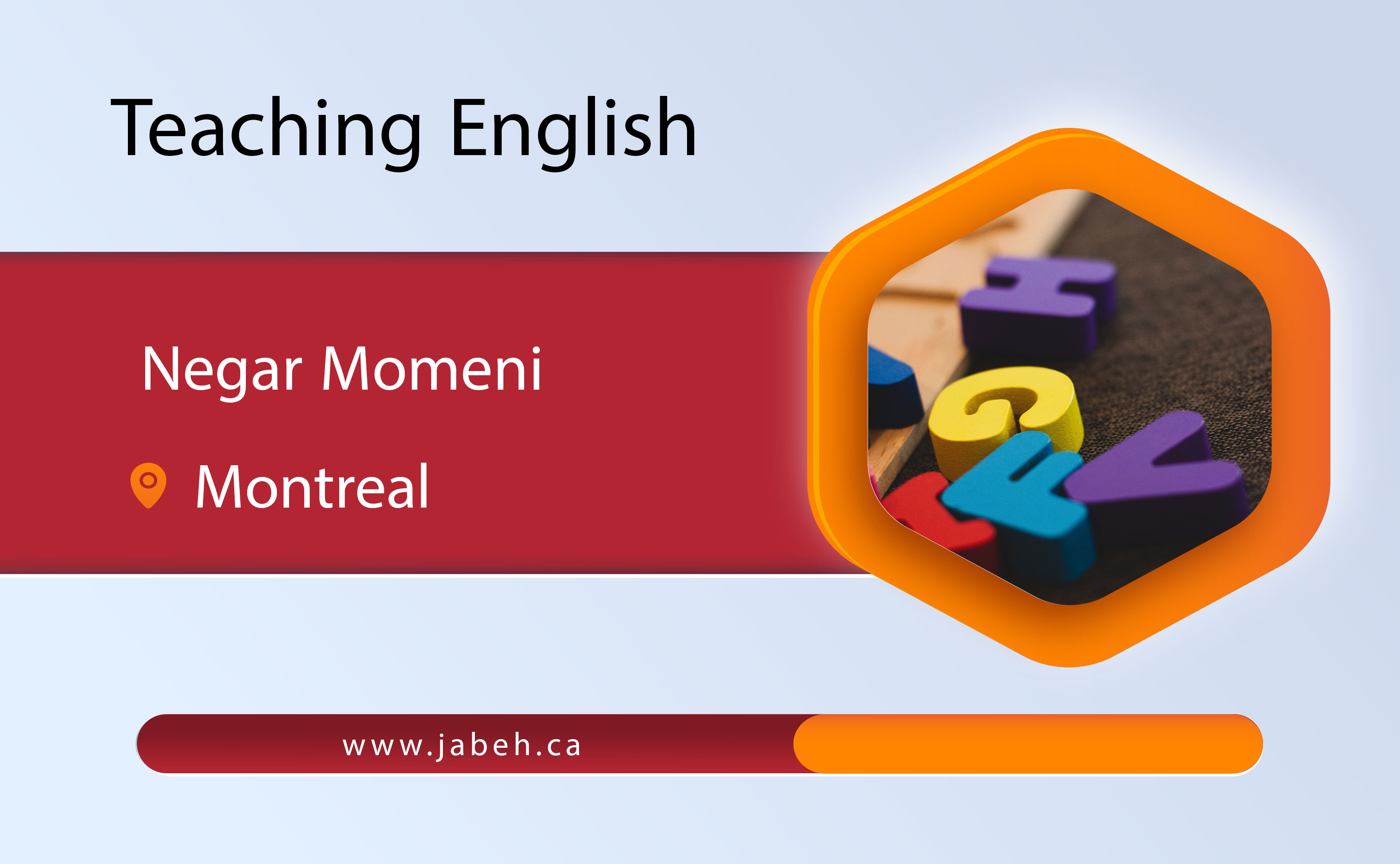 Momini's English language training in Montreal