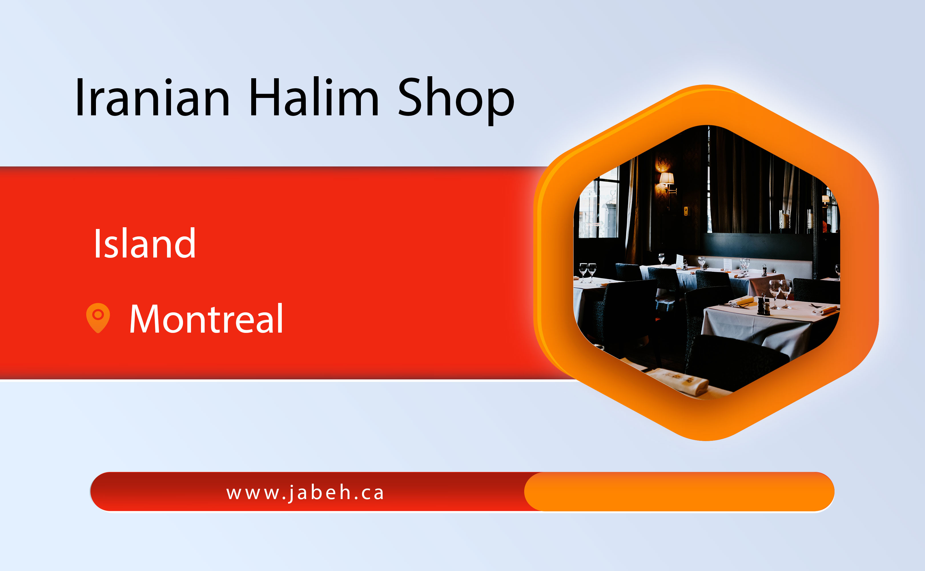 Iranian halim shop in Montreal