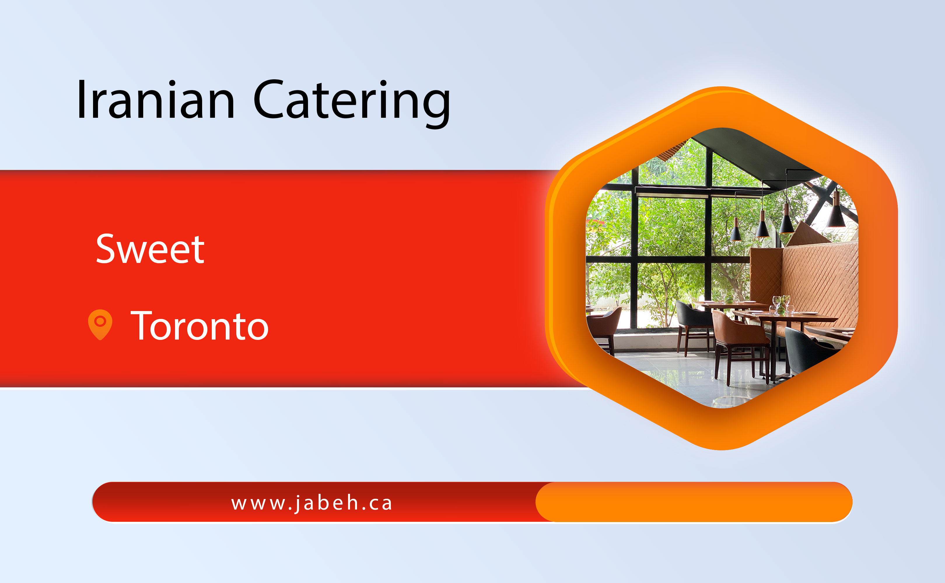 Sweet Iranian catering in Toronto
