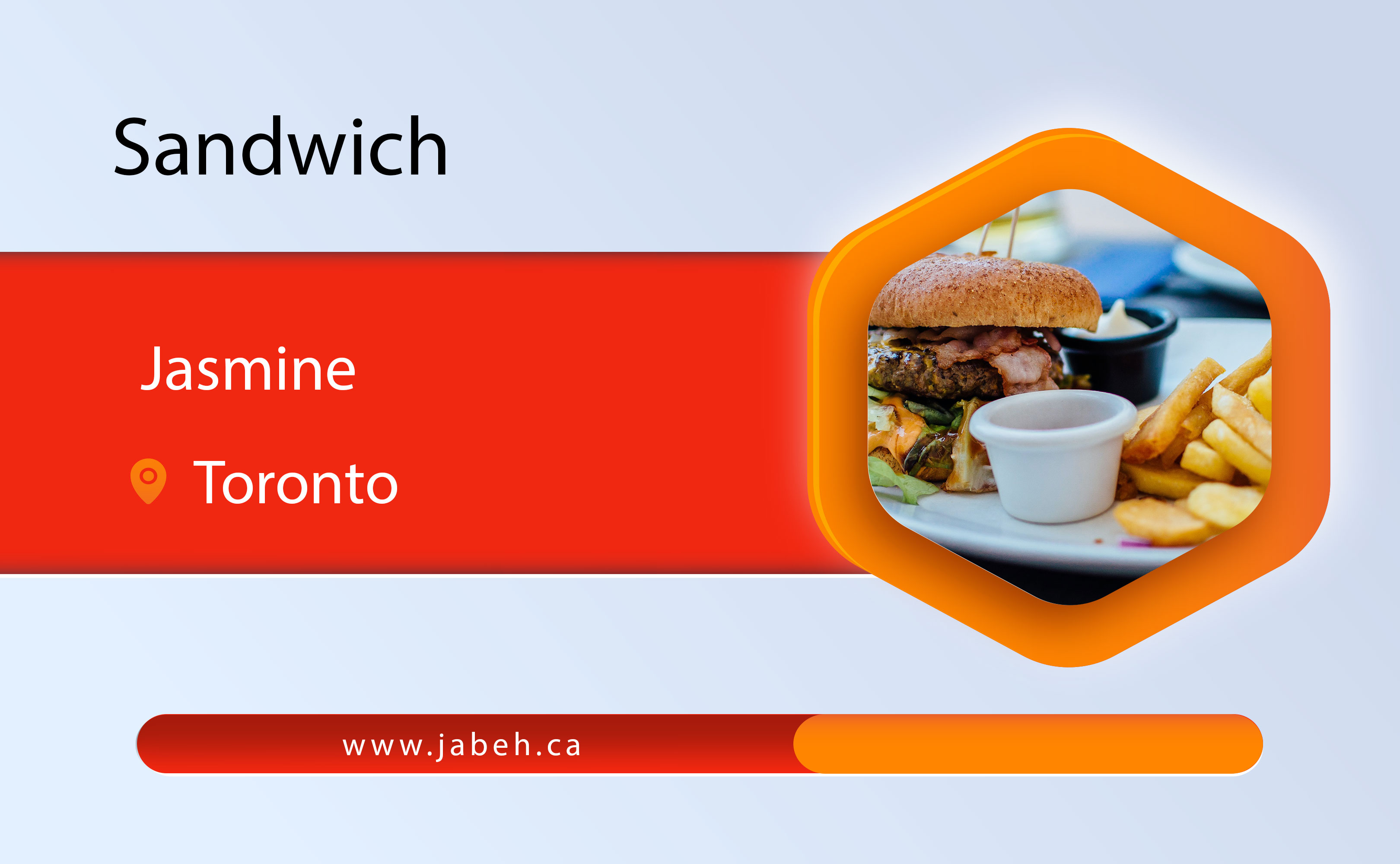 Jasmine Sandwich in Toronto