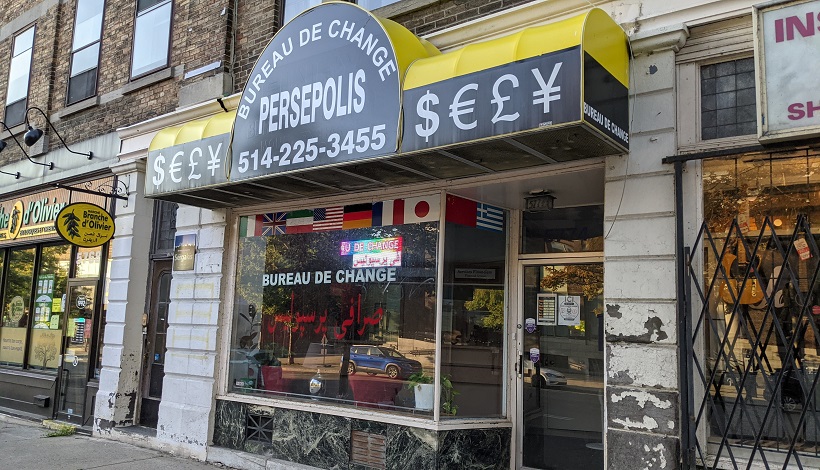 Persepolis Iranian Exchange in Montreal