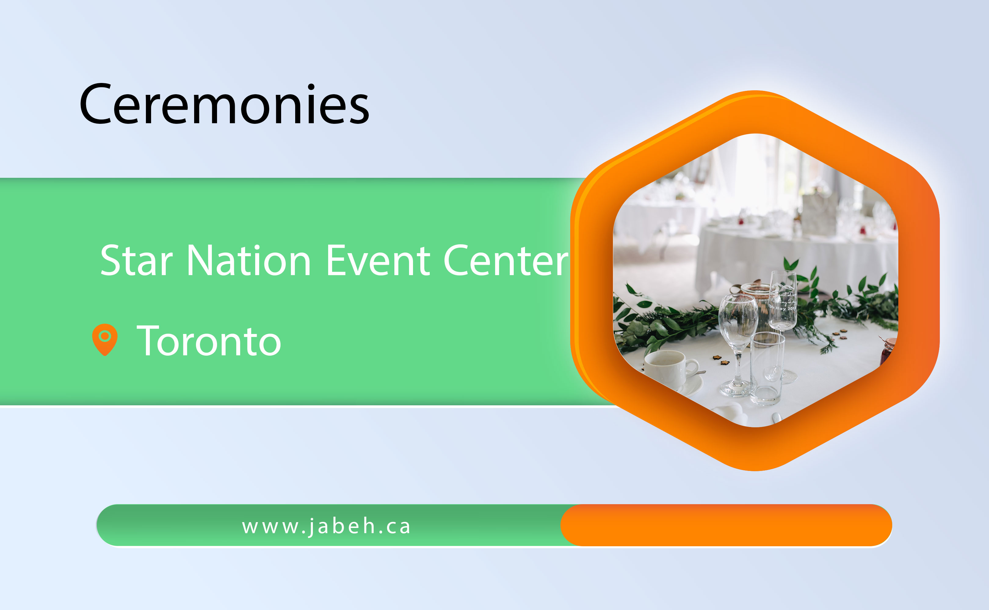 Star Nation Event Center Ceremonies in Toronto