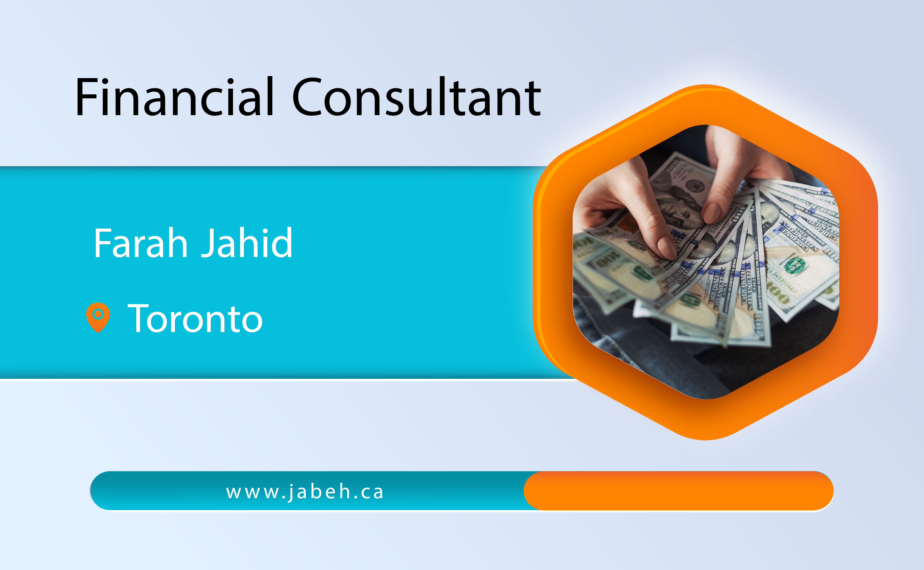 Farah Jahid's financial advisor in Toronto