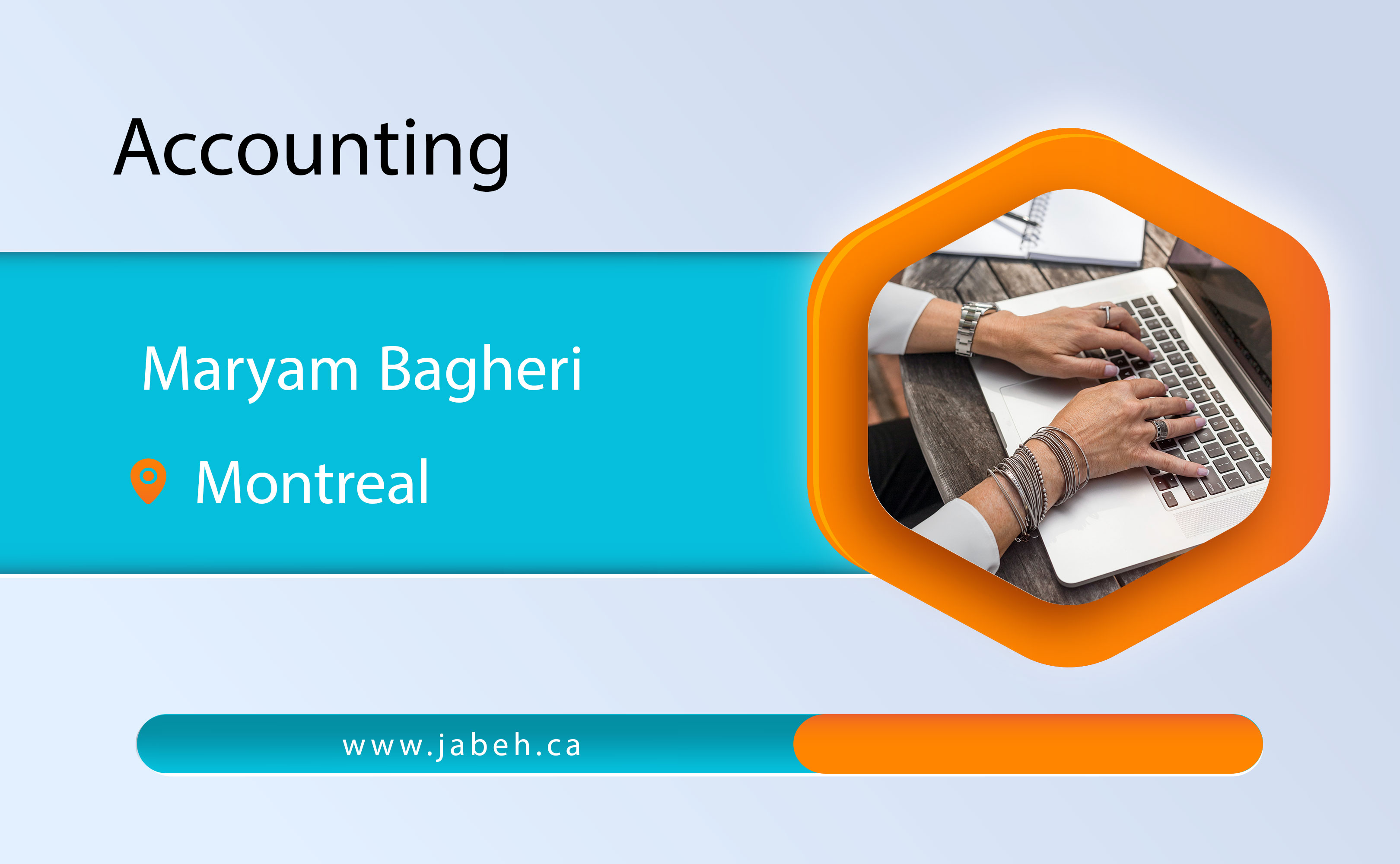 Maryam Bagheri's accounting affairs in Montreal