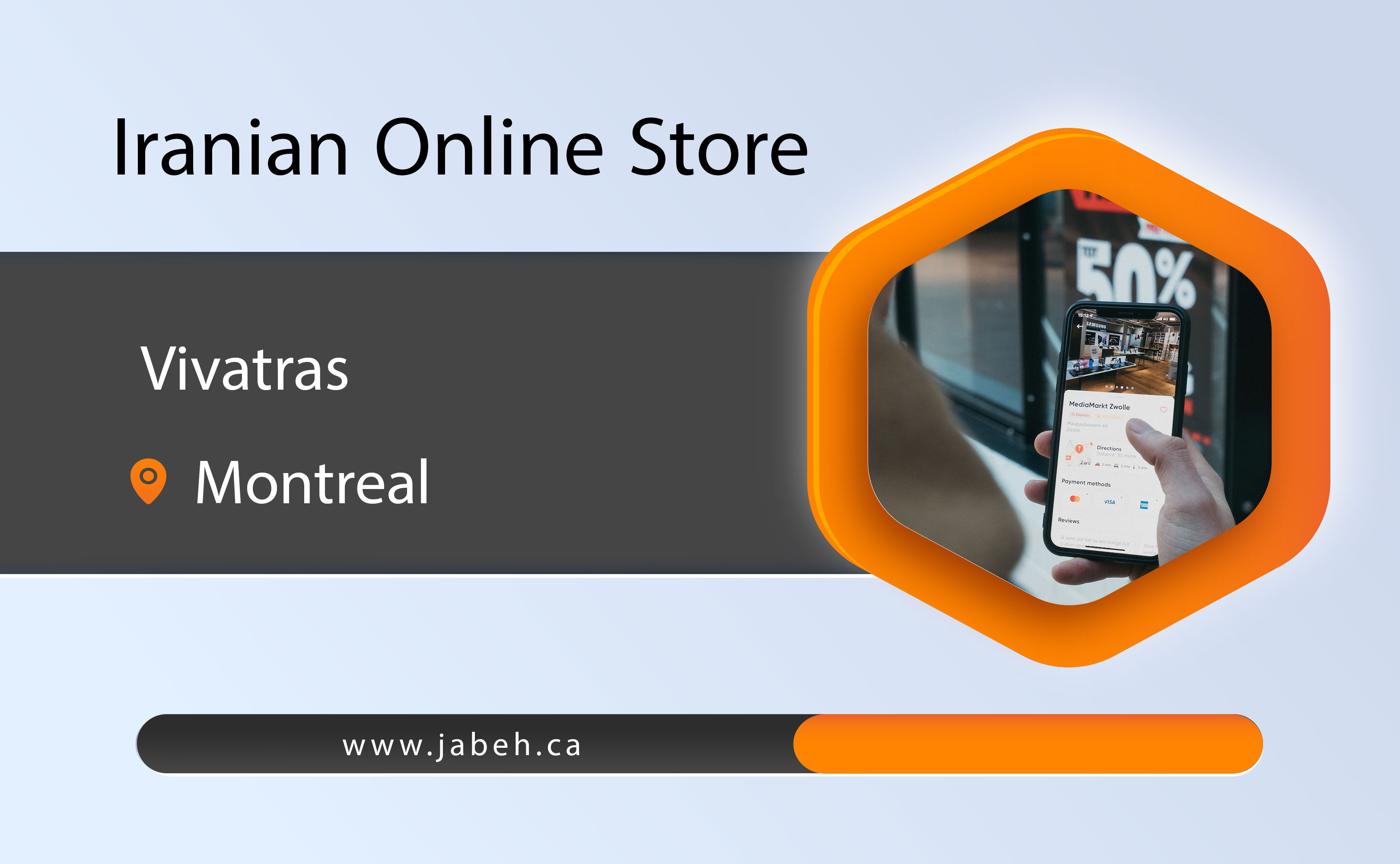Vivatras Iranian online store in Montreal