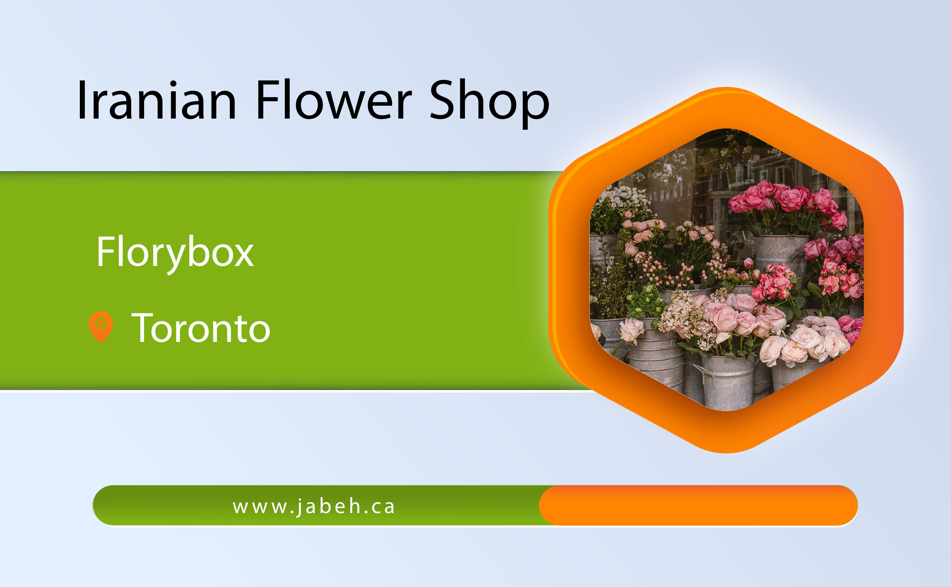 Iranian flower shop in Toronto Florybox