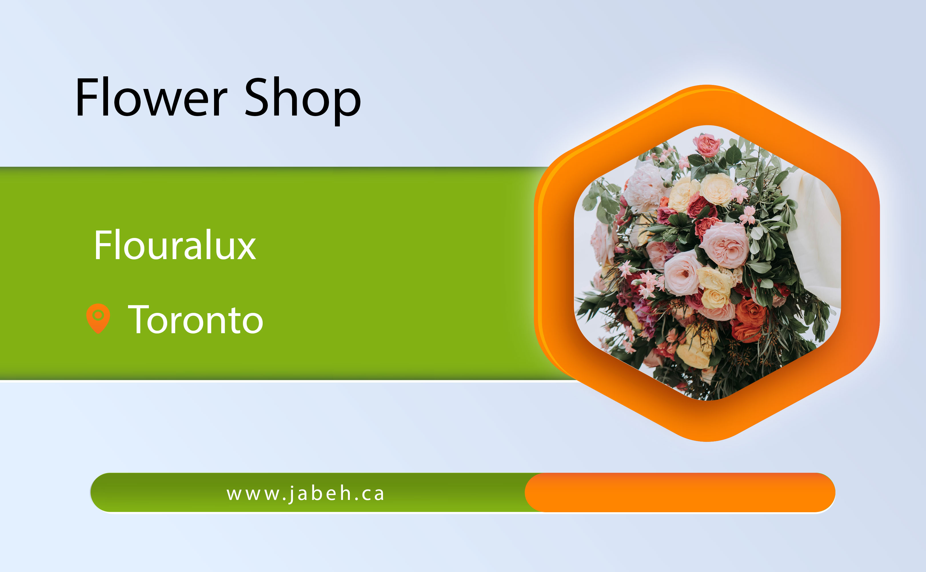 Flouralux flower shop in Toronto