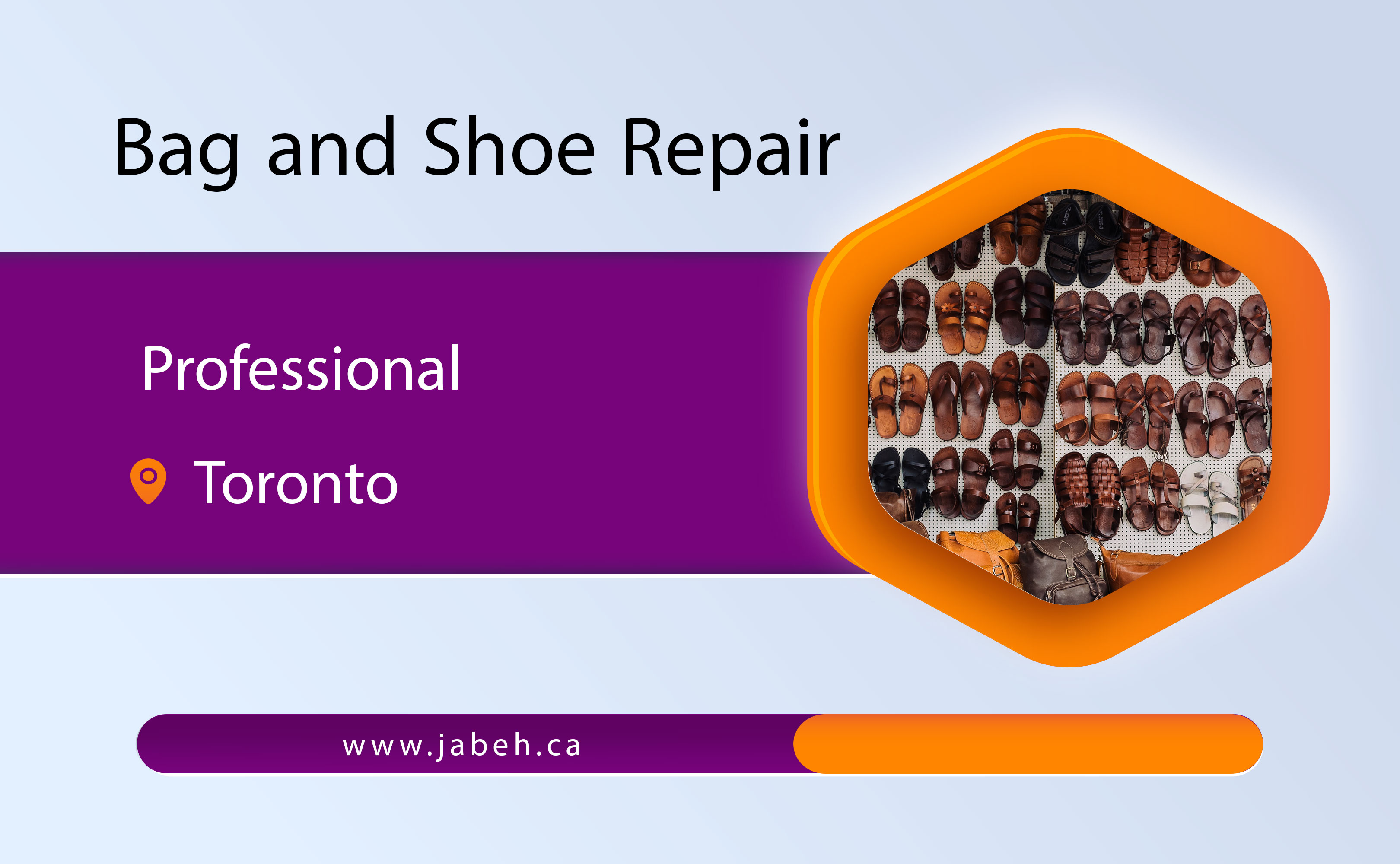 Professional Iranian bag and shoe repair in Toronto