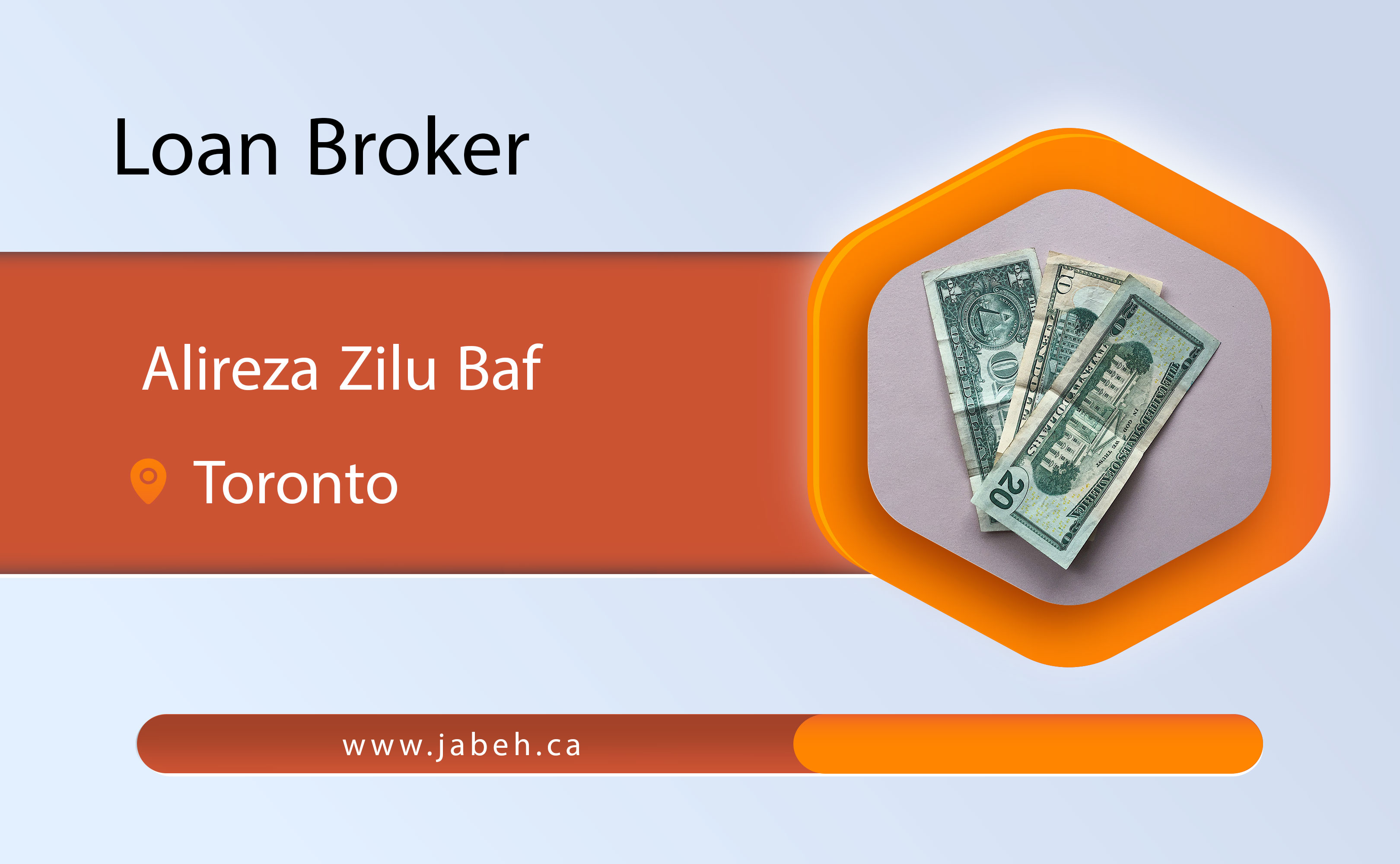 Iranian loan broker Alireza Zilou Baf in Toronto