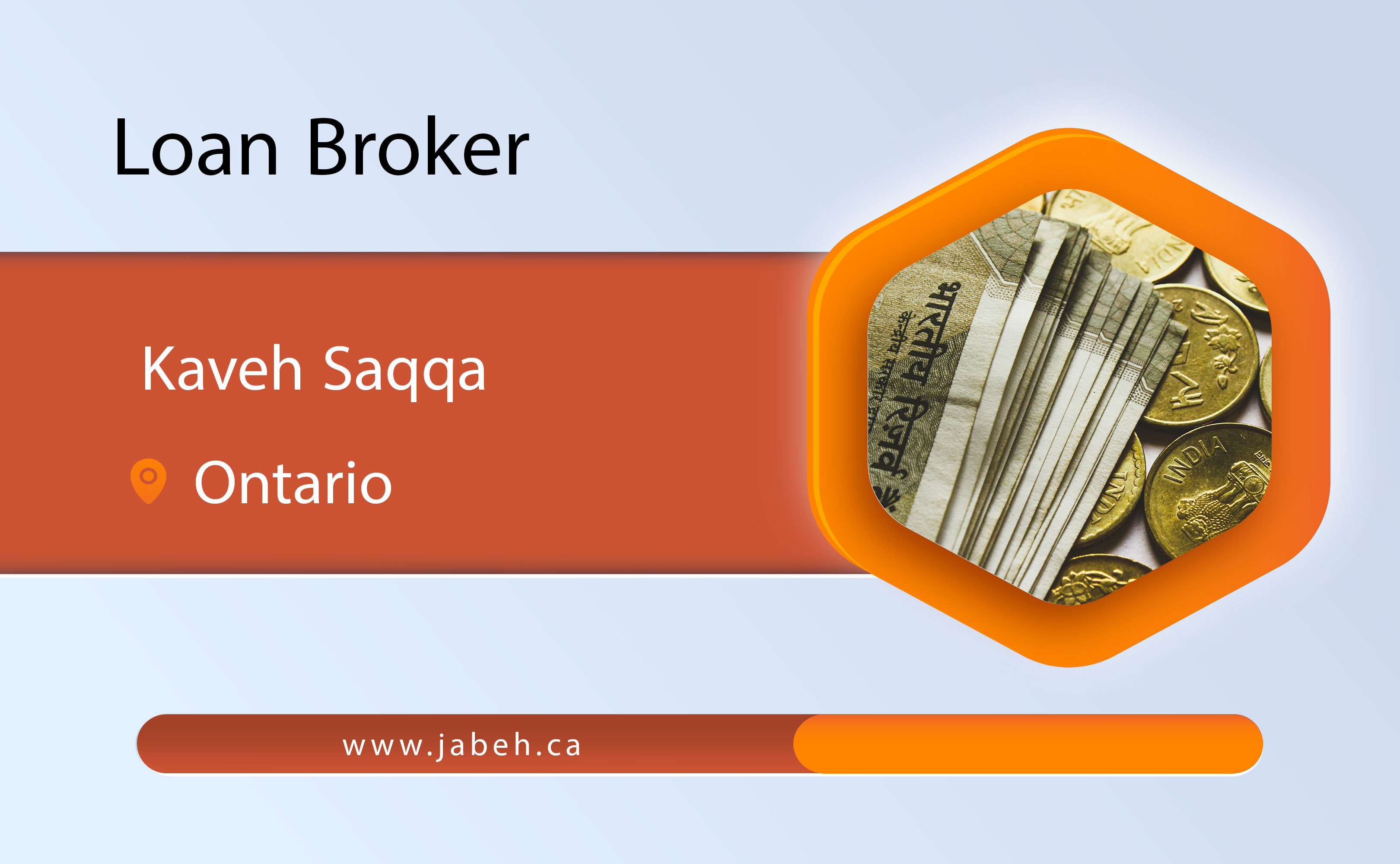Iranian loan broker Kaveh Saqha in Ontario