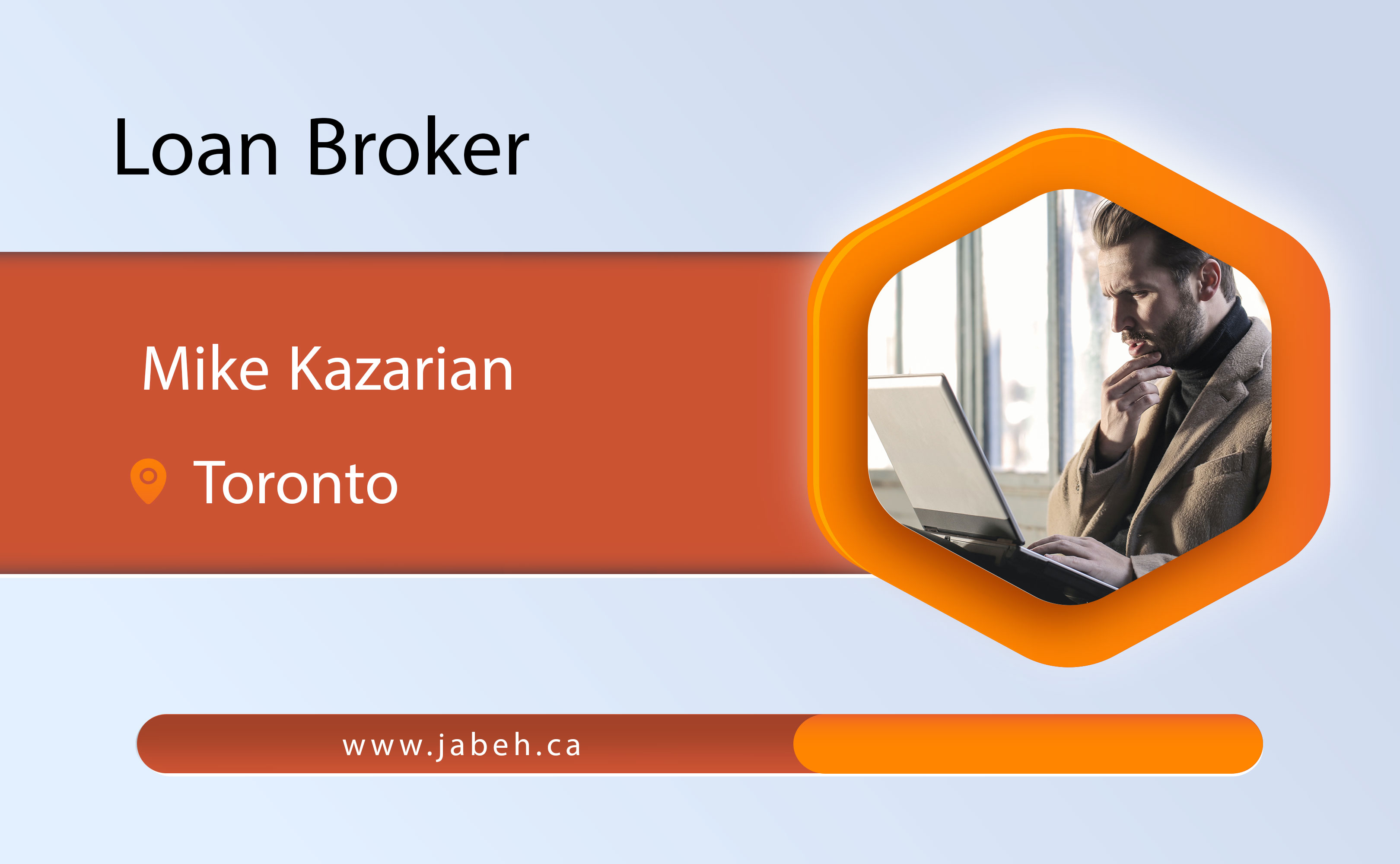 Iranian loan broker Mike Kazarian in Toronto
