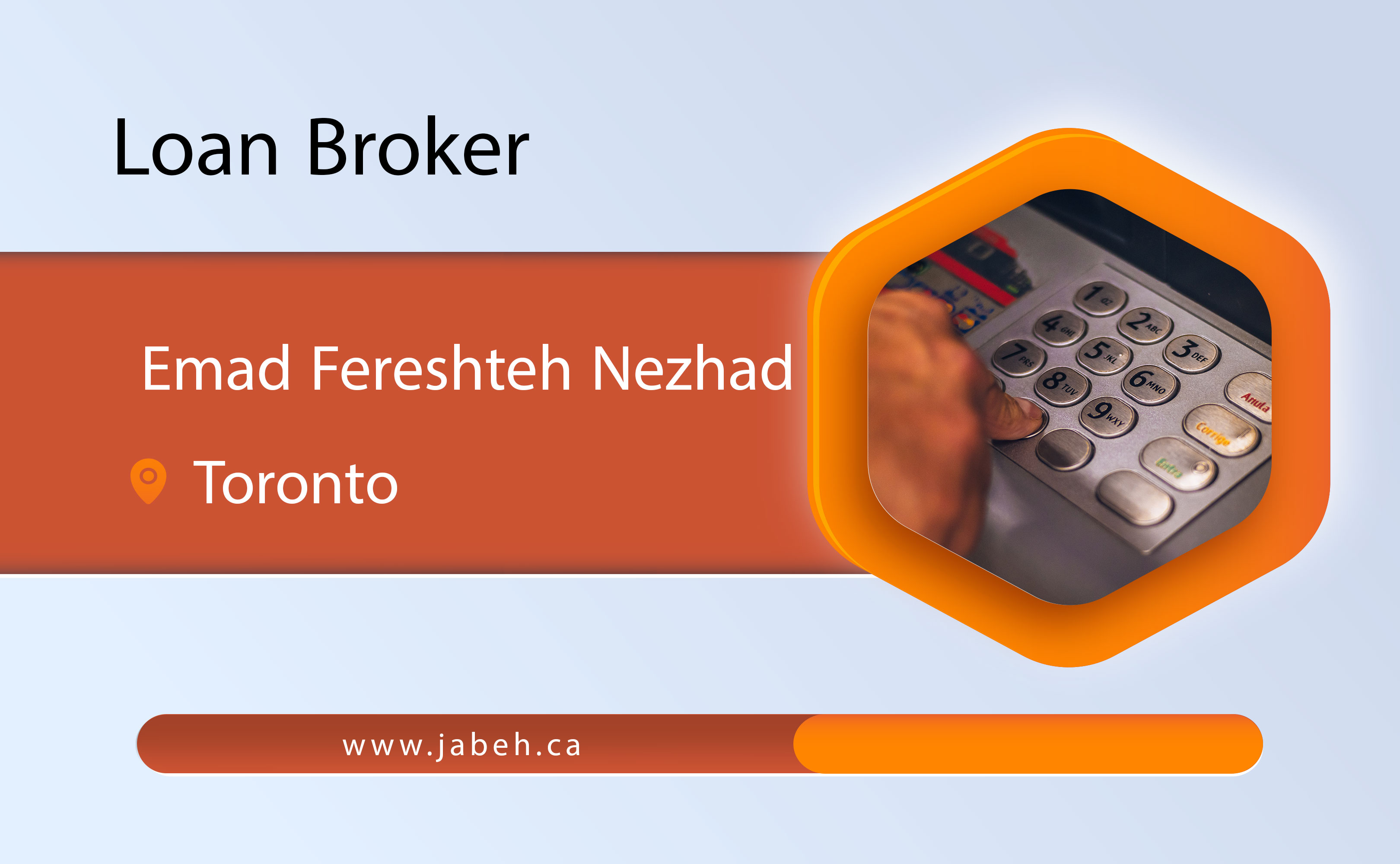 Emad Fereshtehnejad Iranian loan broker in Toronto