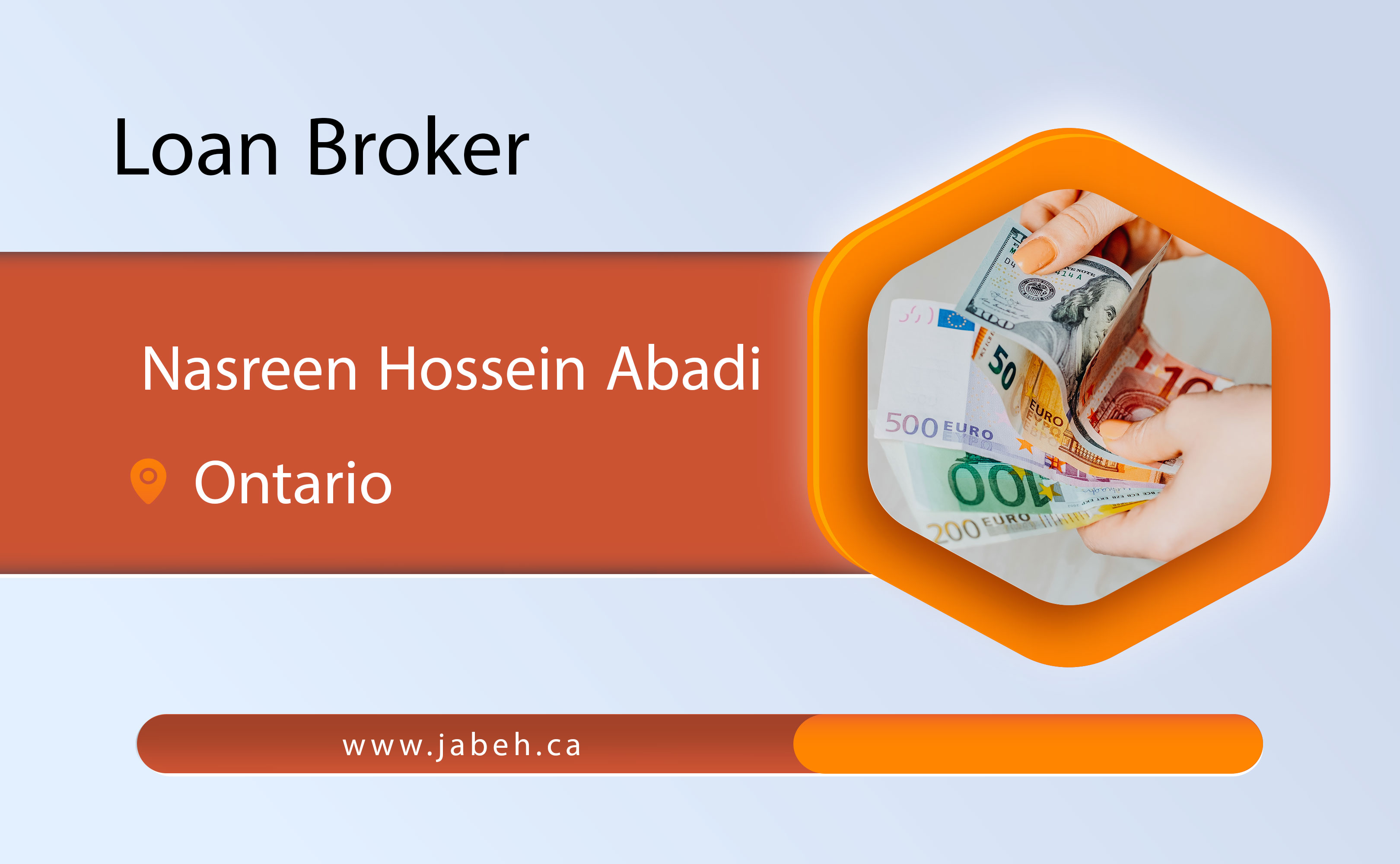 Nasrin Hosseinabadi loan broker in Ontario