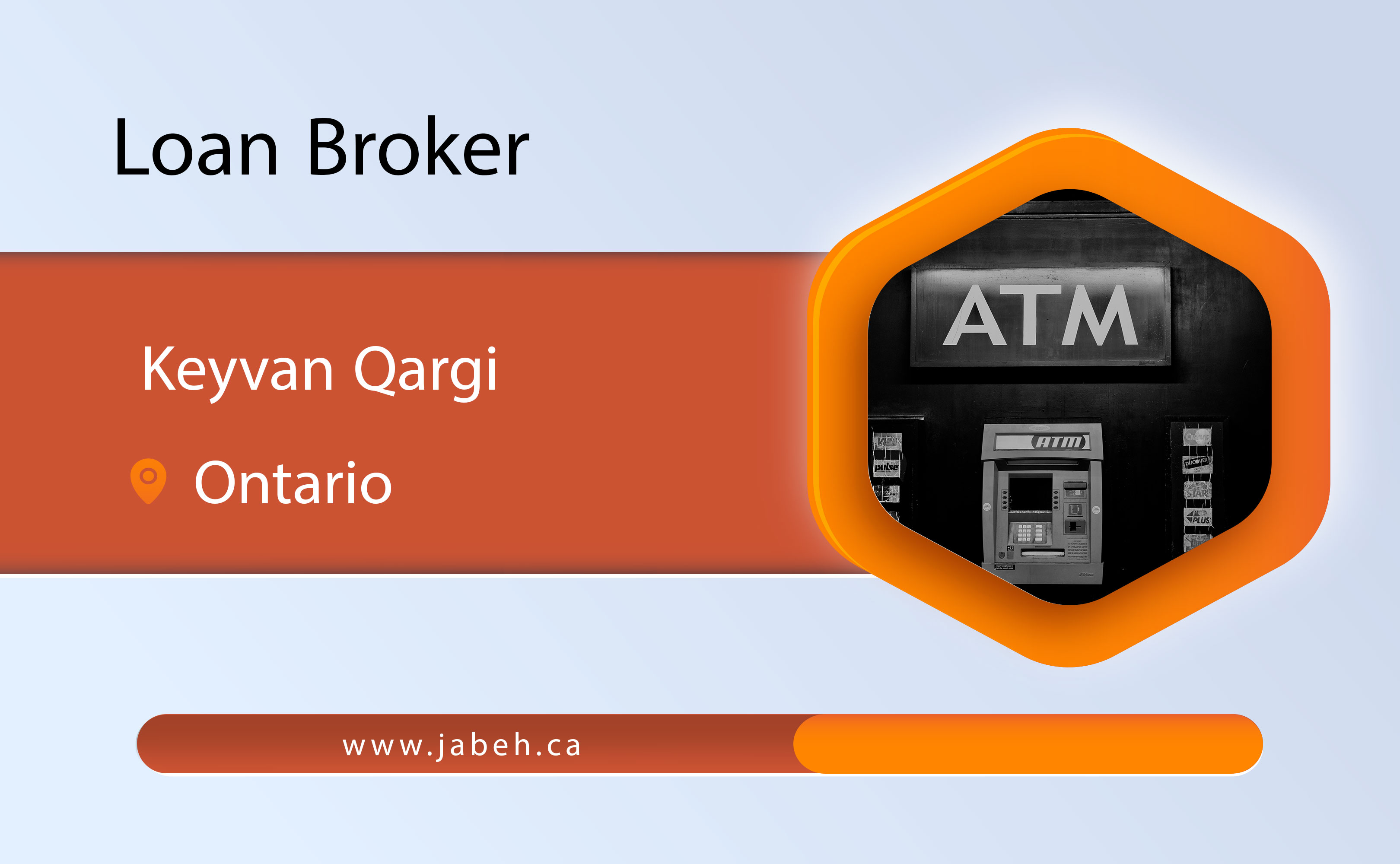 Iranian loan broker Kivan Ghareghi in Ontario