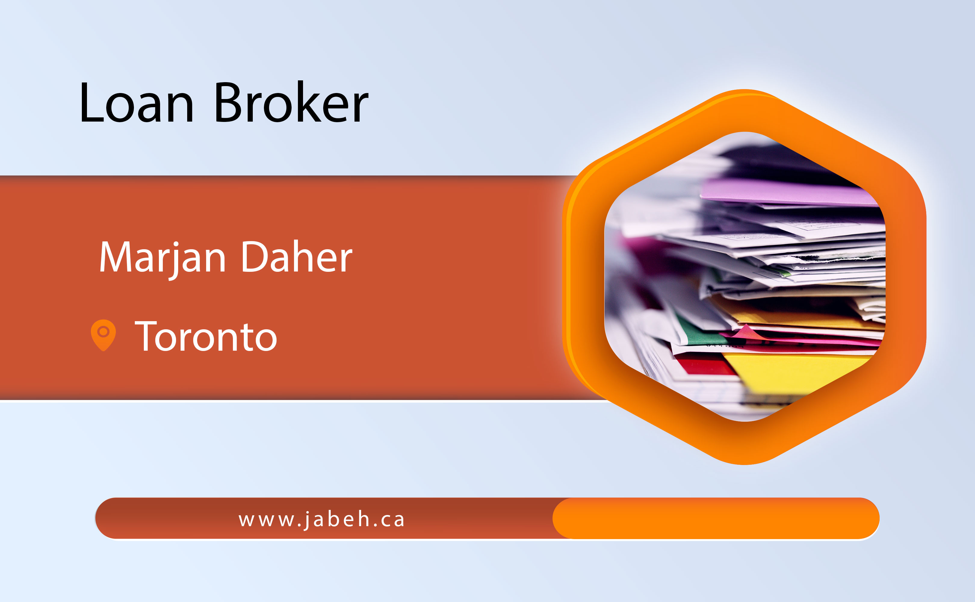 Iranian loan broker Marjan Daher in Toronto