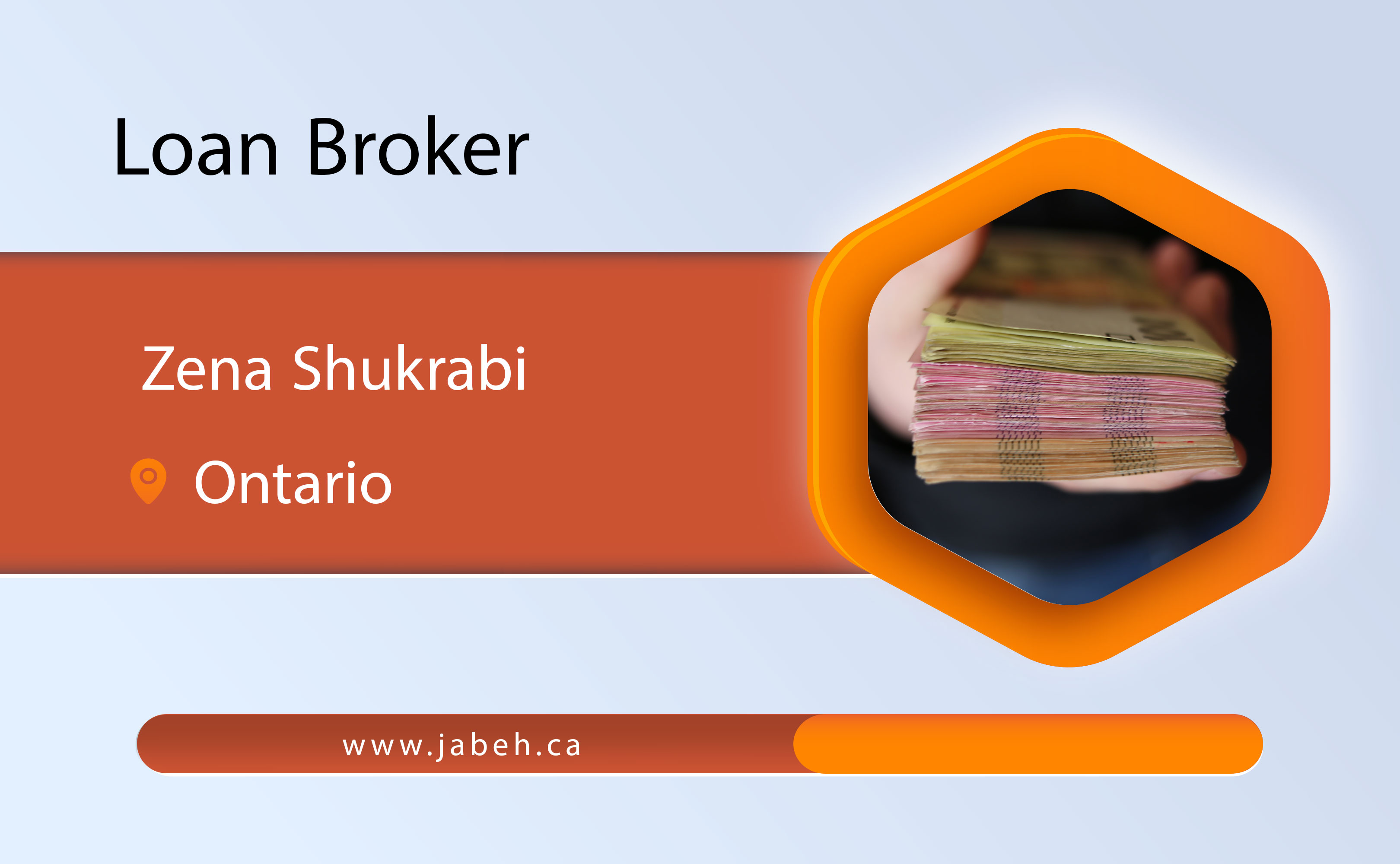 Zena Shokrabi Iranian loan broker in Ontario