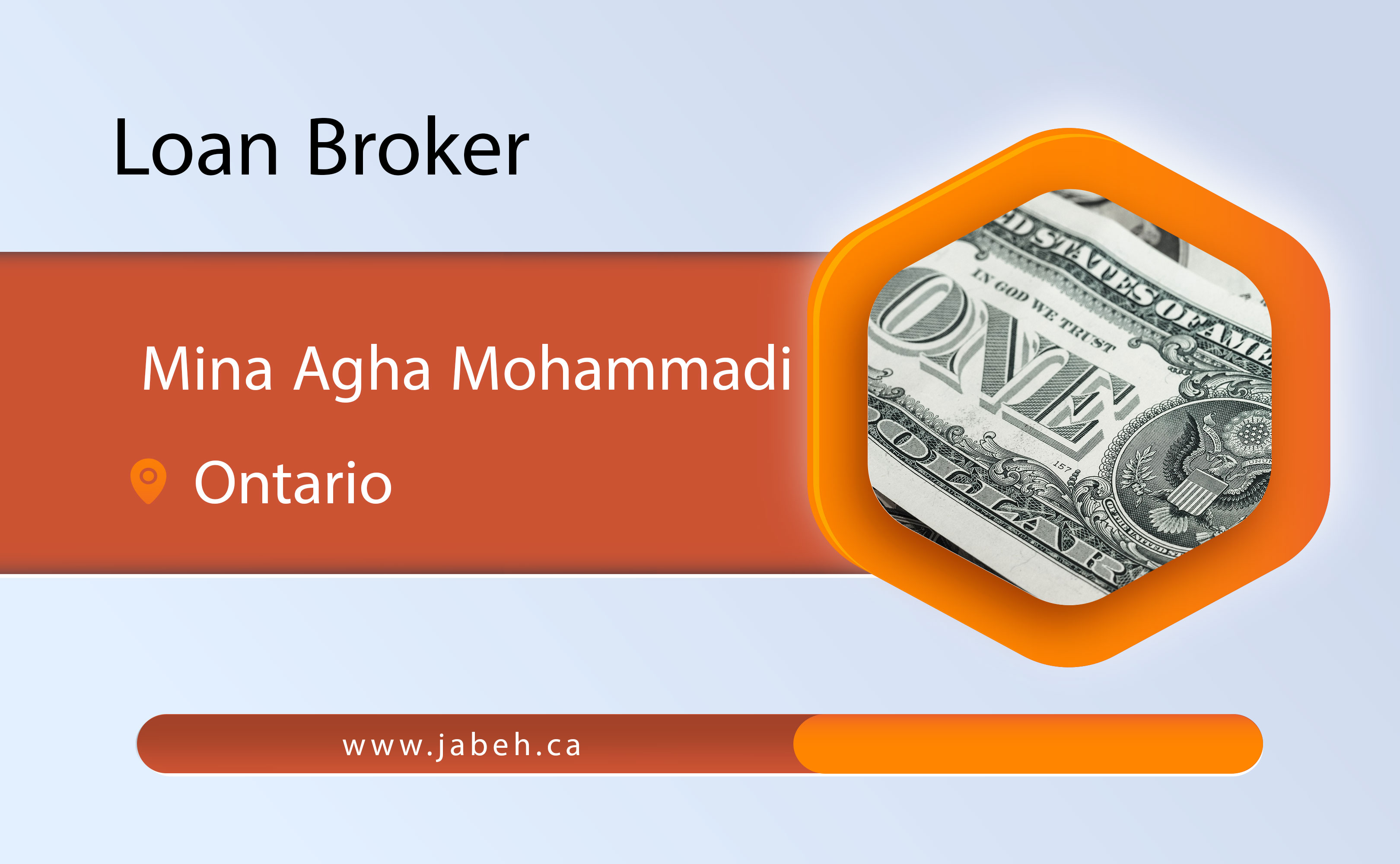 Iranian loan broker Mina Aghamohammadi in Ontario