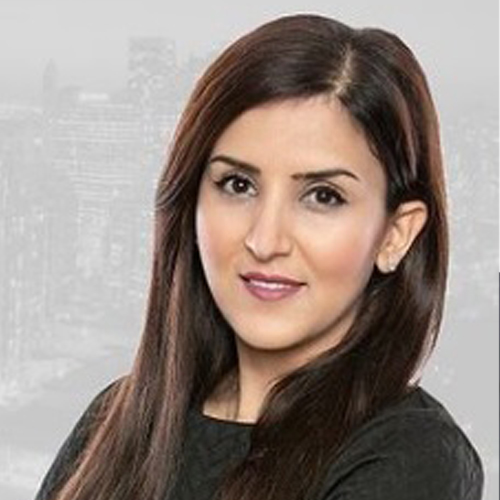 Iranian real estate consultant Shima Talebi in Toronto