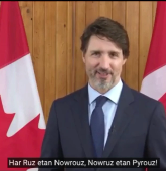 Trudeau's Newroz congratulatory message