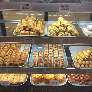 لیست شیرینی فروشی های ایرانی ونکوور